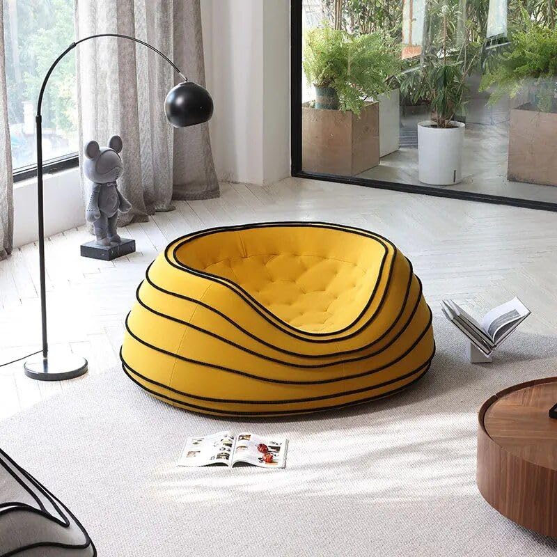 Modern Minimalist Leisure Sofa Chair – Comfortable, Artistic Single Seater Lounger