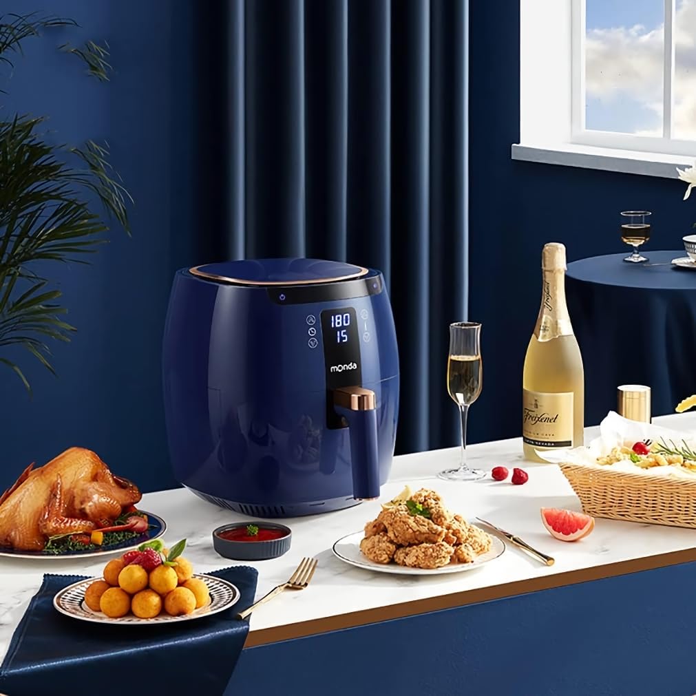 6,5l intelligente LCD-Fritteuse - Touch-Steuerung, multifunktionaler Küchenbegleiter