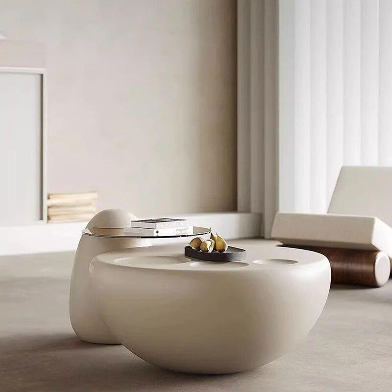 Modern Minimalist Round Coffee Table