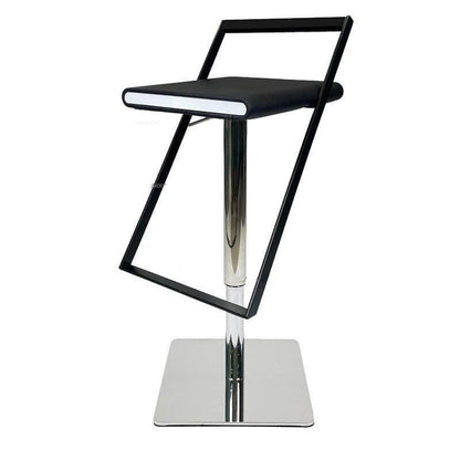 Luxury Minimalist Modern Adjustable Bar Stool with Backrest