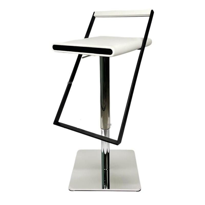 Luxury Minimalist Modern Adjustable Bar Stool with Backrest