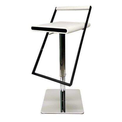 Luxury Minimalist Modern Adjustable Bar Stool with Backrest