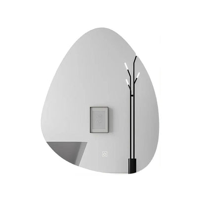Modern Rectangular smart led Bathroom Mirror with Bluetooth Speaker &amp; Adjustable Light
