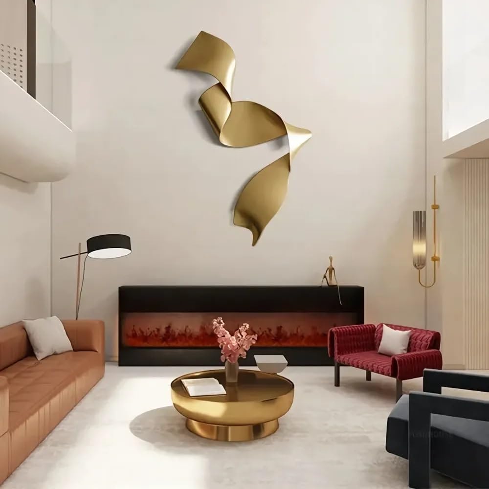 Italian Minimalist Wrought Iron Wall Art