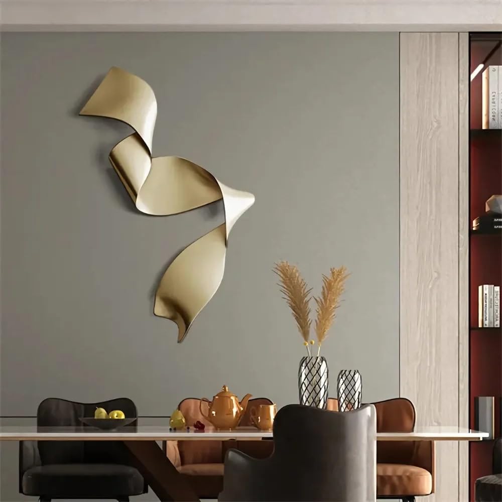 Italian Minimalist Wrought Iron Wall Art