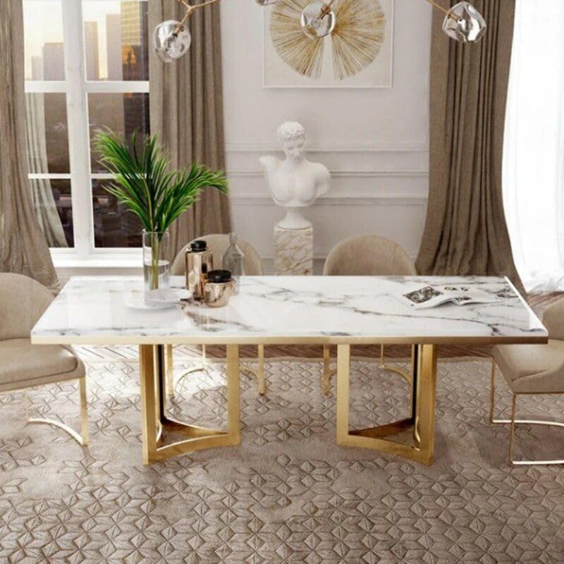 Luxury Nordic Modern Dining Table for Contemporary Homes