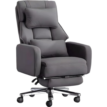 Luxury Swivel Executive Chair with footrest and Ergonomic Design