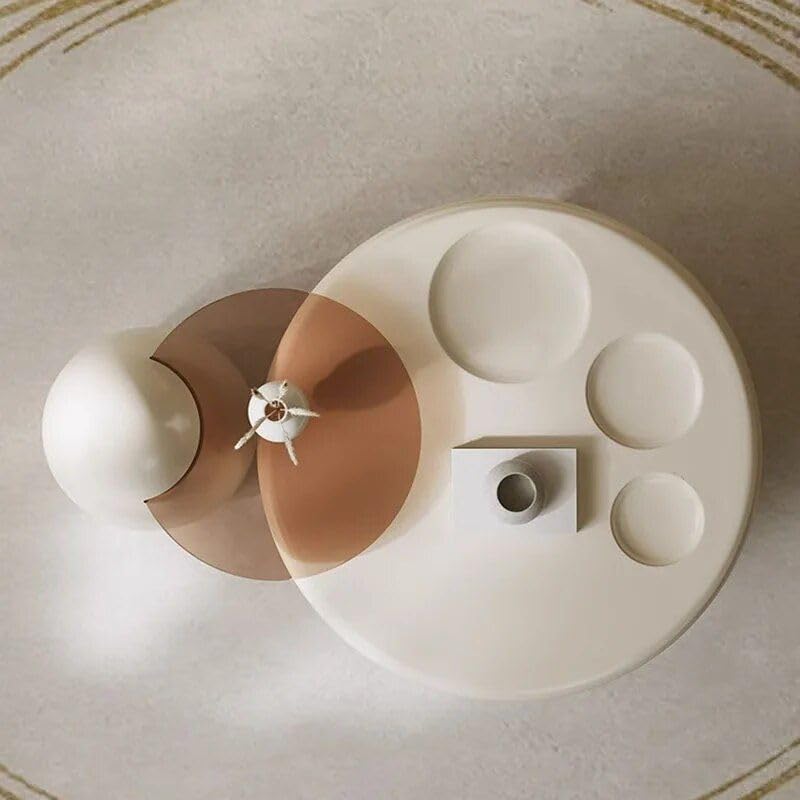 Modern Minimalist Round Coffee Table