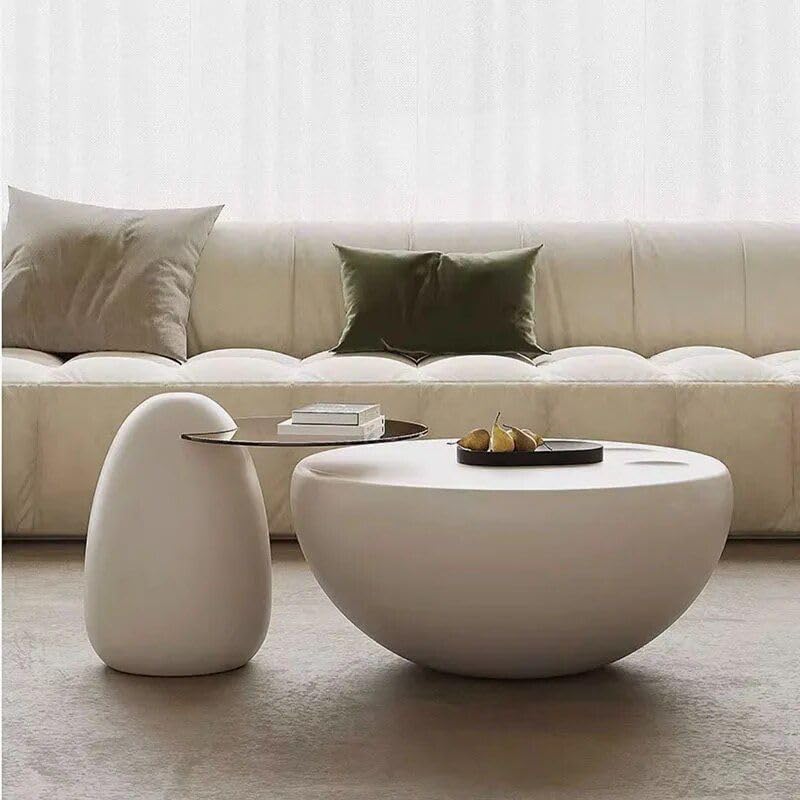 Modern Minimalist Round Coffee Table
