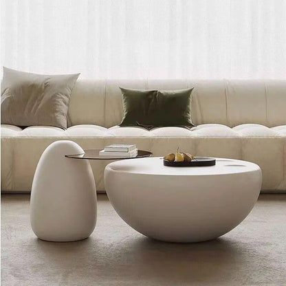 Modern Minimalist Round Coffee Table