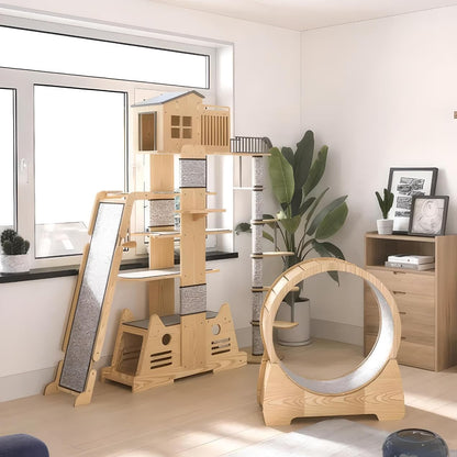 Cat Tree Tower House for Large Cats
