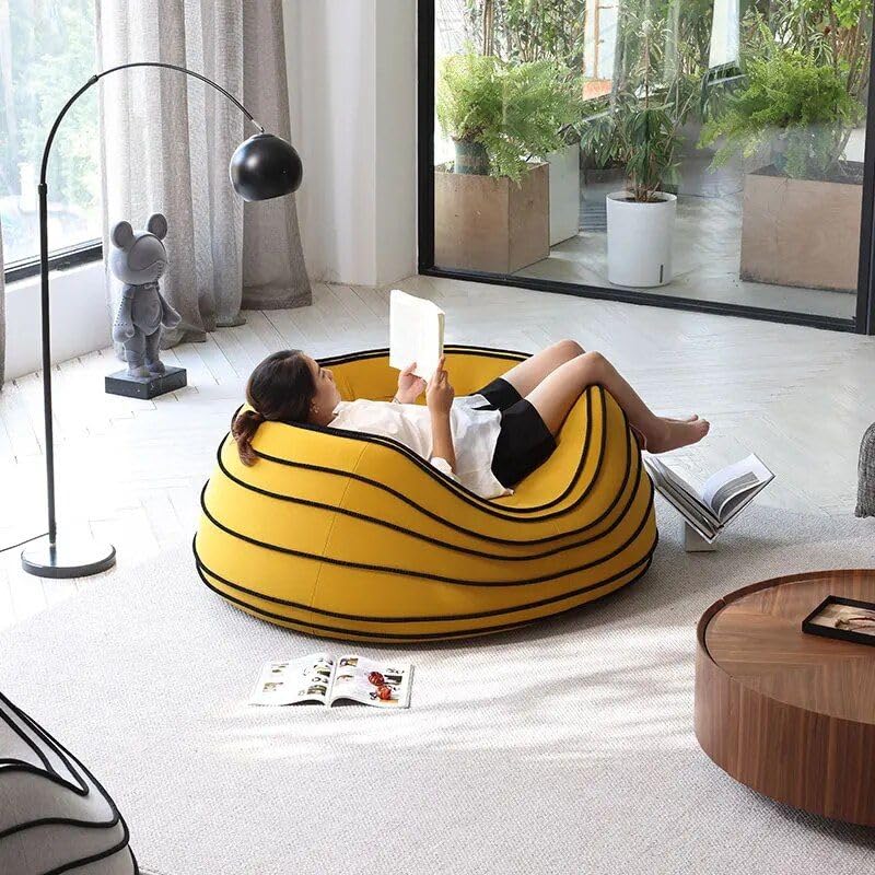 Modern Minimalist Leisure Sofa Chair – Comfortable, Artistic Single Seater Lounger