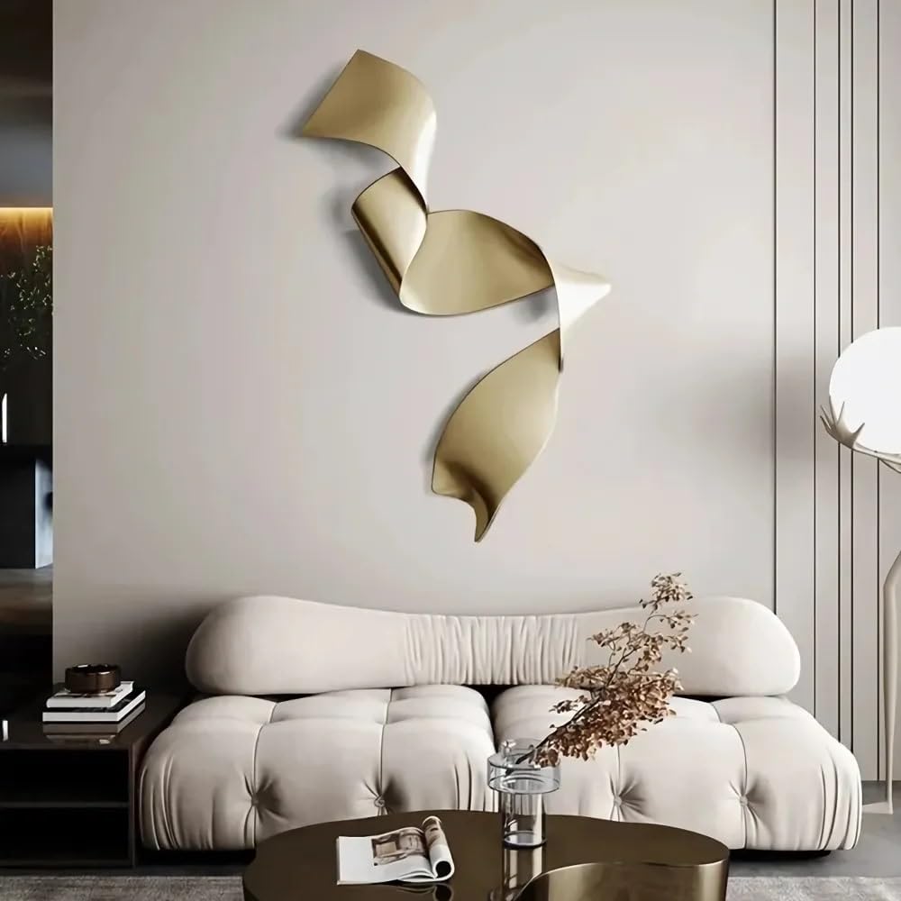 Italian Minimalist Wrought Iron Wall Art