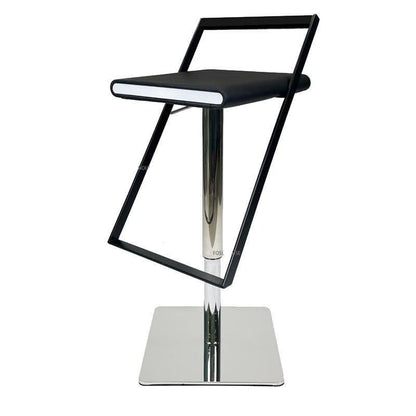 Luxury Minimalist Modern Adjustable Bar Stool with Backrest