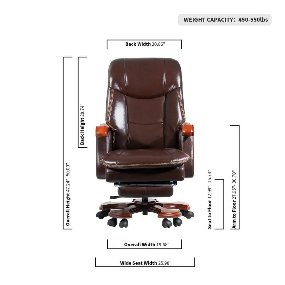 Luxury Ergonomic Swivel Office Chair with armrests and Rollers Black