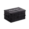 versatile 60l collapsible outdoor storage box with handle