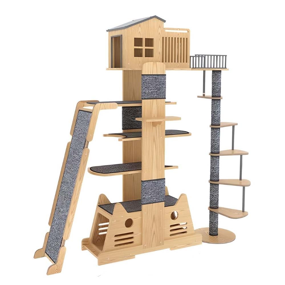 Cat Tree Tower House for Large Cats