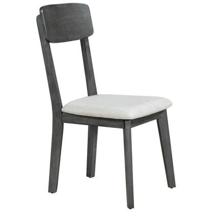 Mid-Century Modern 6-Piece Dining Set with Table, Chairs &amp; Bench