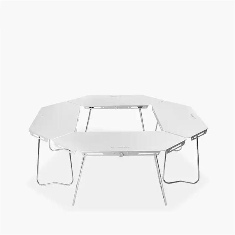 Ultraleichter klappbarer Picknicktisch aus Aluminium – unverzichtbar für Outdoor-Camping