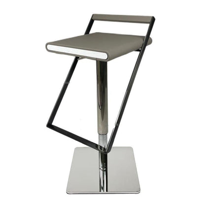 Luxury Minimalist Modern Adjustable Bar Stool with Backrest