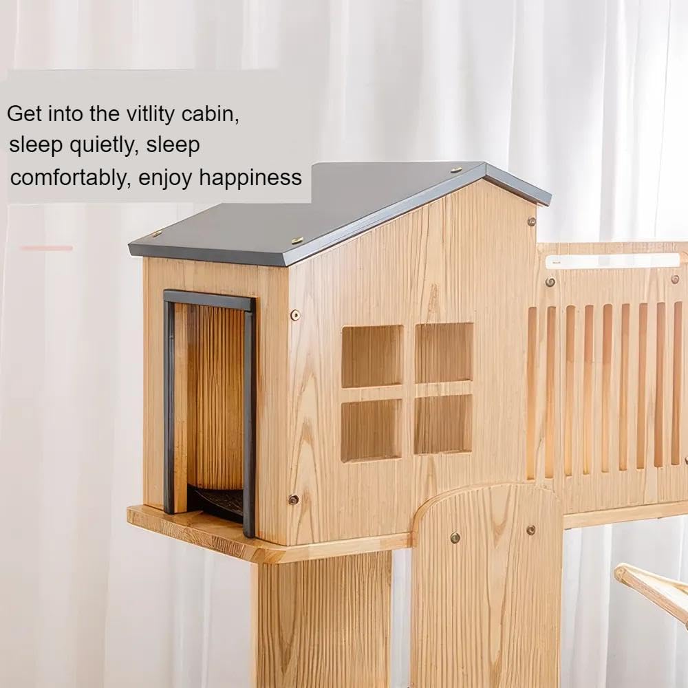 Cat Tree Tower House for Large Cats