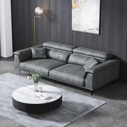 Luxury Italian Marble Sintered Stone Round Coffee Table