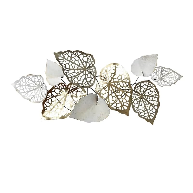 Creative Wrought Iron Leaf Wall Decor