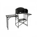 Foldable Outdoor Cooking Table – Portable Camping Kitchen Work Station