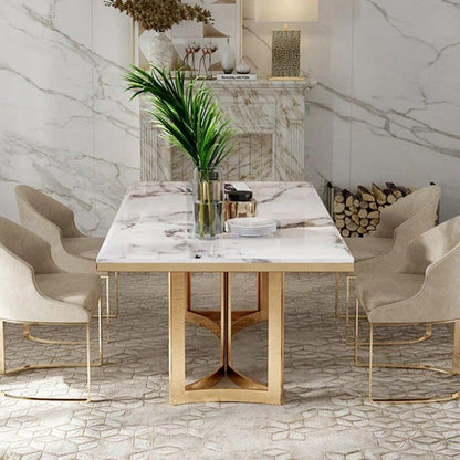 Luxury Nordic Modern Dining Table for Contemporary Homes