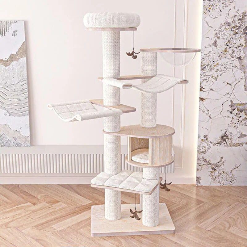 Wood Cat Climbing Frame