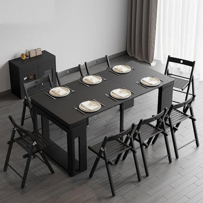 Moderner ausziehbarer Esstisch Rechteckiges Sideboard mit Stauraum