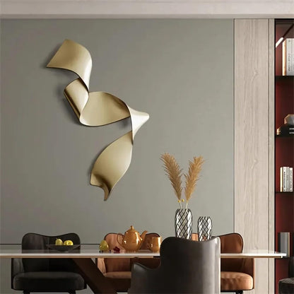 Italian Minimalist Wrought Iron Wall Art