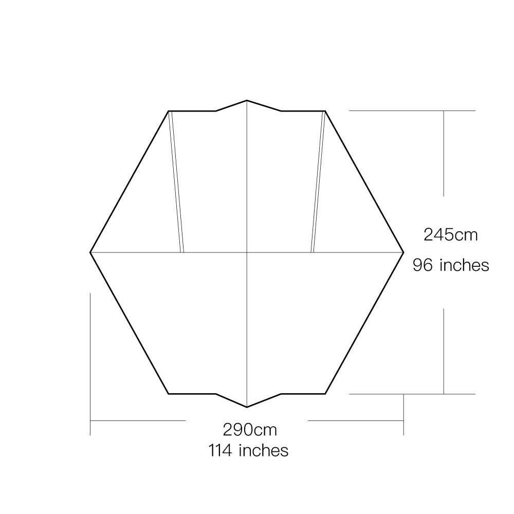 Lightweight Double Tent for Outdoor Camping & Hiking - Waterproof & Wind Resistant