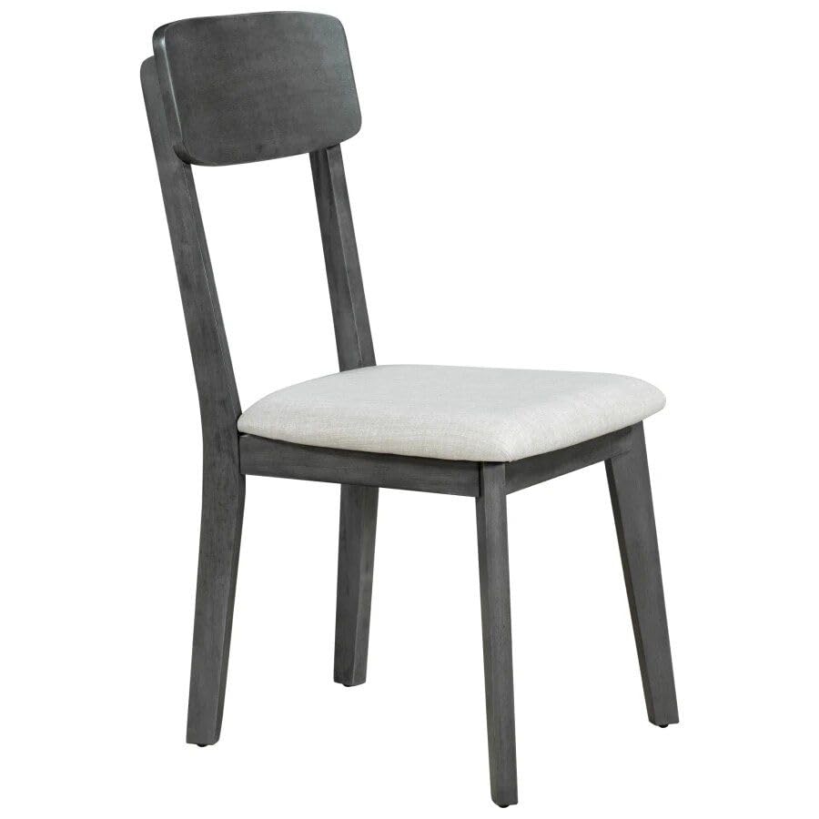 Mid-Century Modern 6-Piece Dining Set with Table, Chairs &amp; Bench