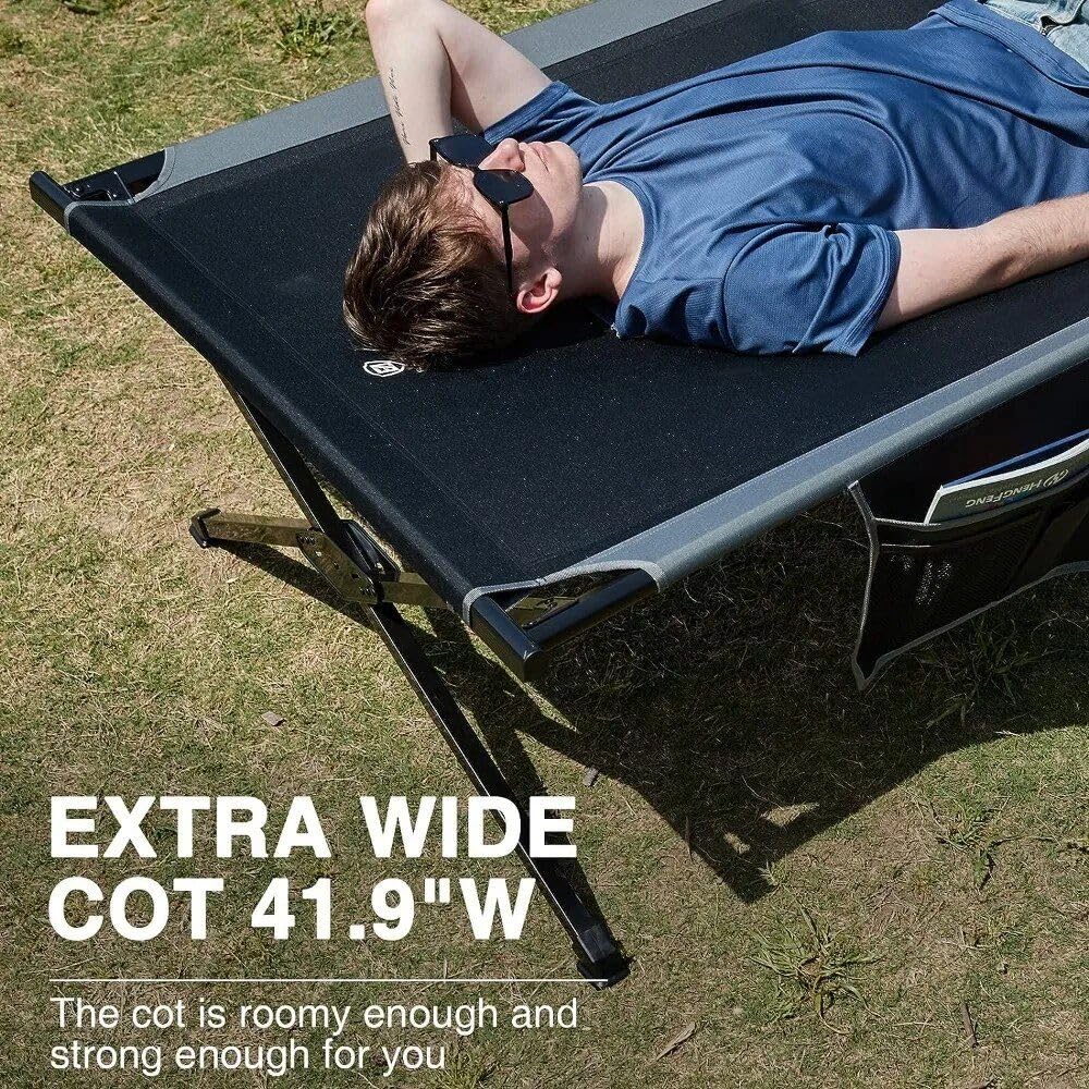 Extra-Large Heavy-Duty Camping cot