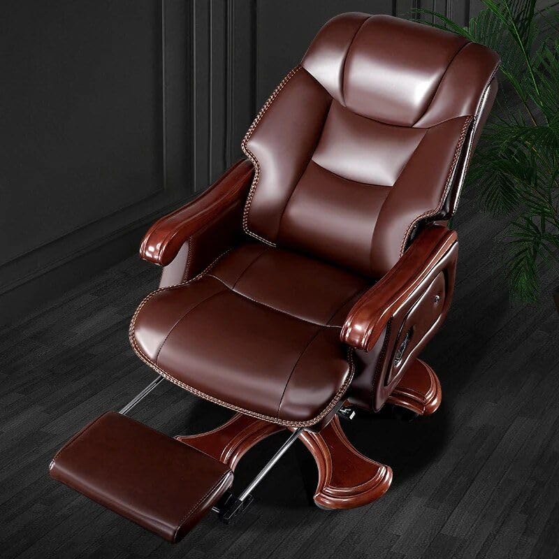 Luxury Ergonomic Swivel Office Chair with armrests and Rollers Black