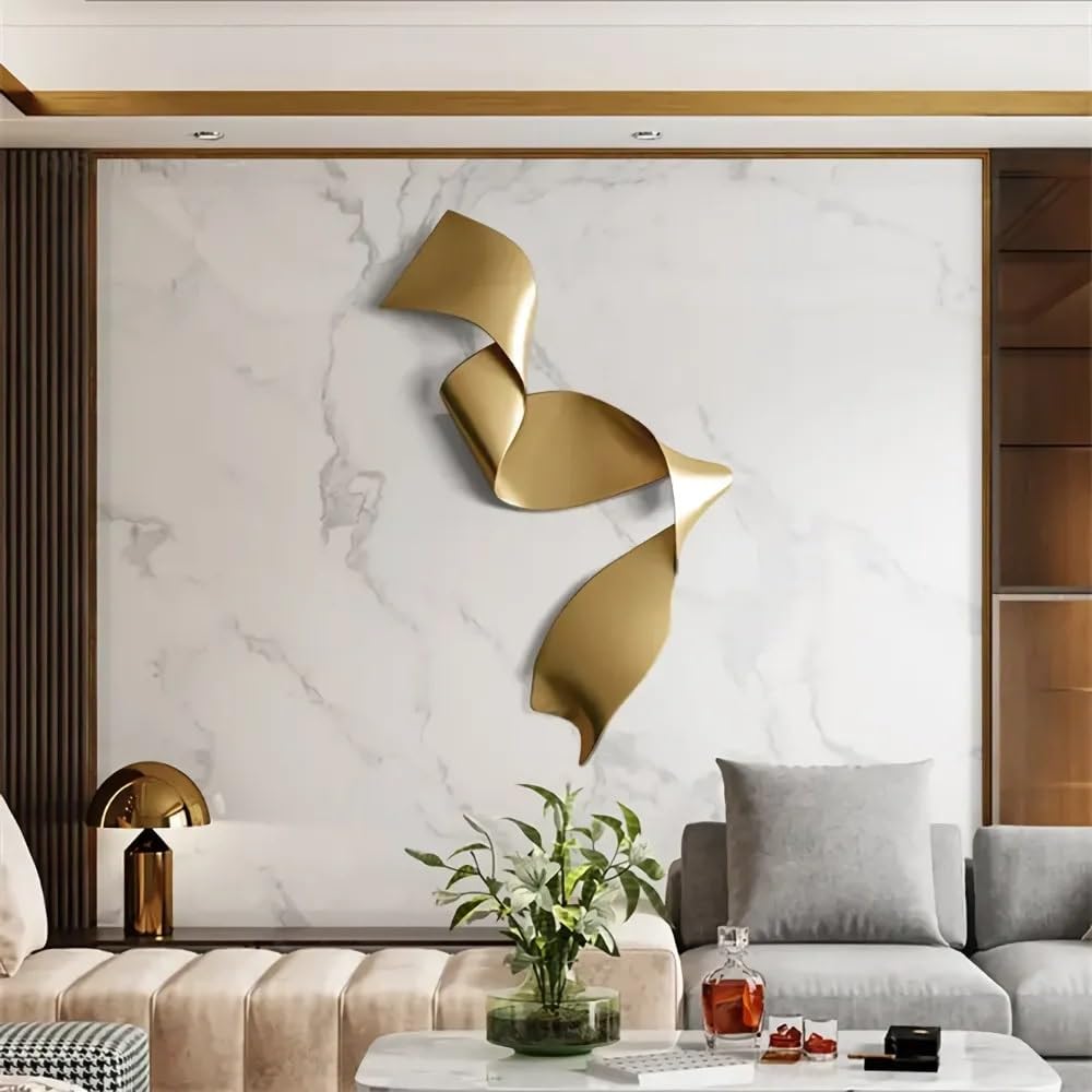 Italian Minimalist Wrought Iron Wall Art