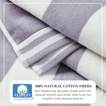 Striped Cabana Beach Towel - Edgartown Collection
